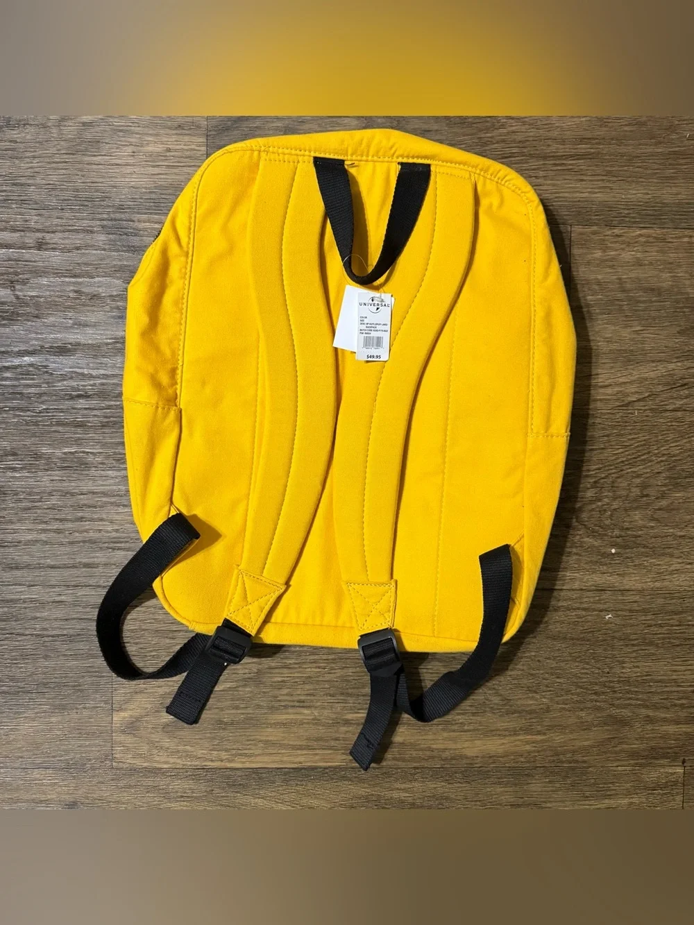 Universal Studios Harry Potter Hufflepuff Yellow Backpack Personalized